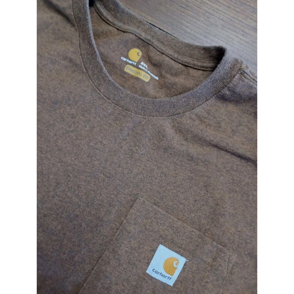 Carhartt Mens 2XL Pocket Tee Shirt